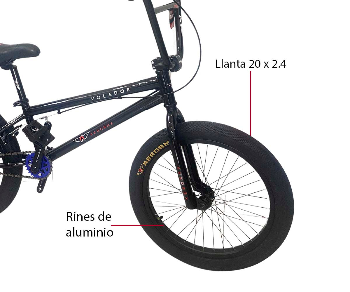 Bicicleta Bmx Aerobmx R20 Centro Americano Mod. Volador Tinto