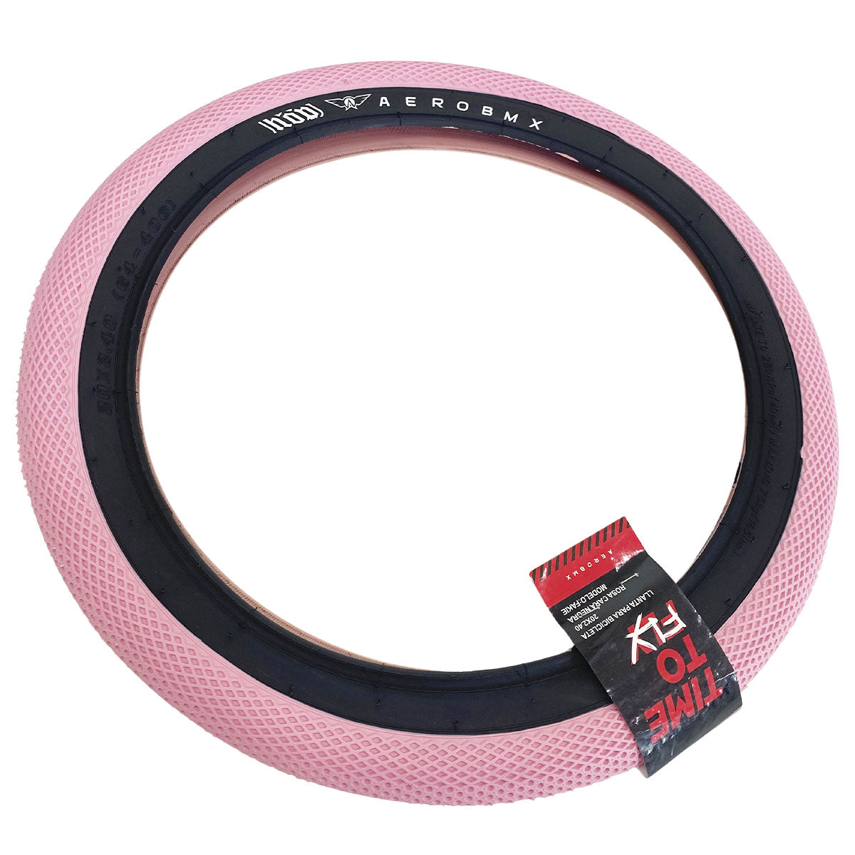 Llanta 20 X 2.40 Bicicleta Bmx Aerobmx Fakie Rosa