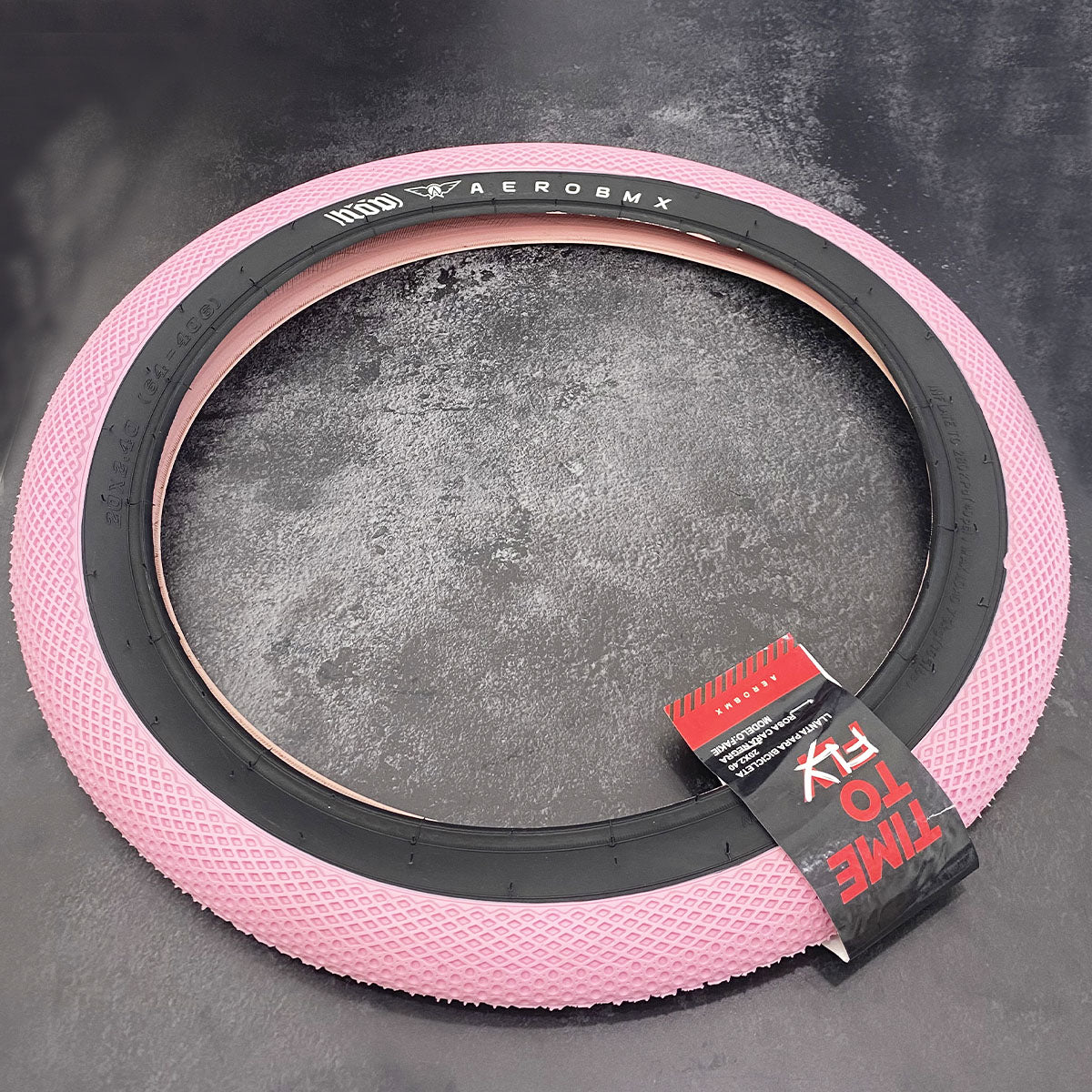 Llanta 20 X 2.40 Bicicleta Bmx Aerobmx Fakie Rosa