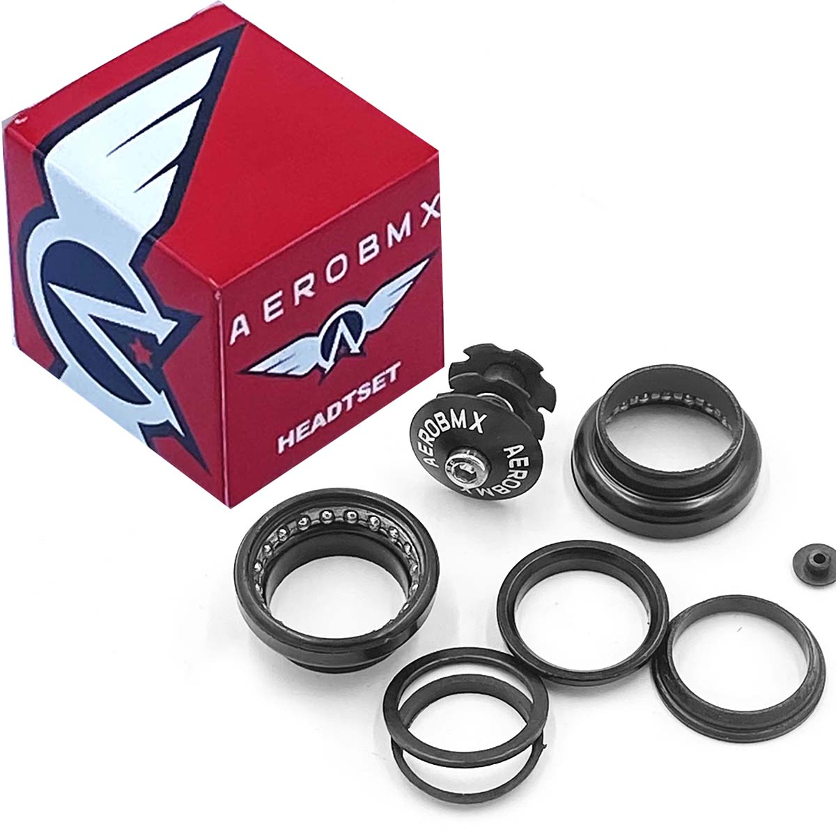Tazas Direccion Over Bicicleta Bmx Head Set Aerobmx