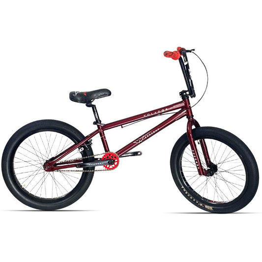 Bicicleta BMX Aerobmx Volador Centro Americano con cranks Rodado 20 color tinto