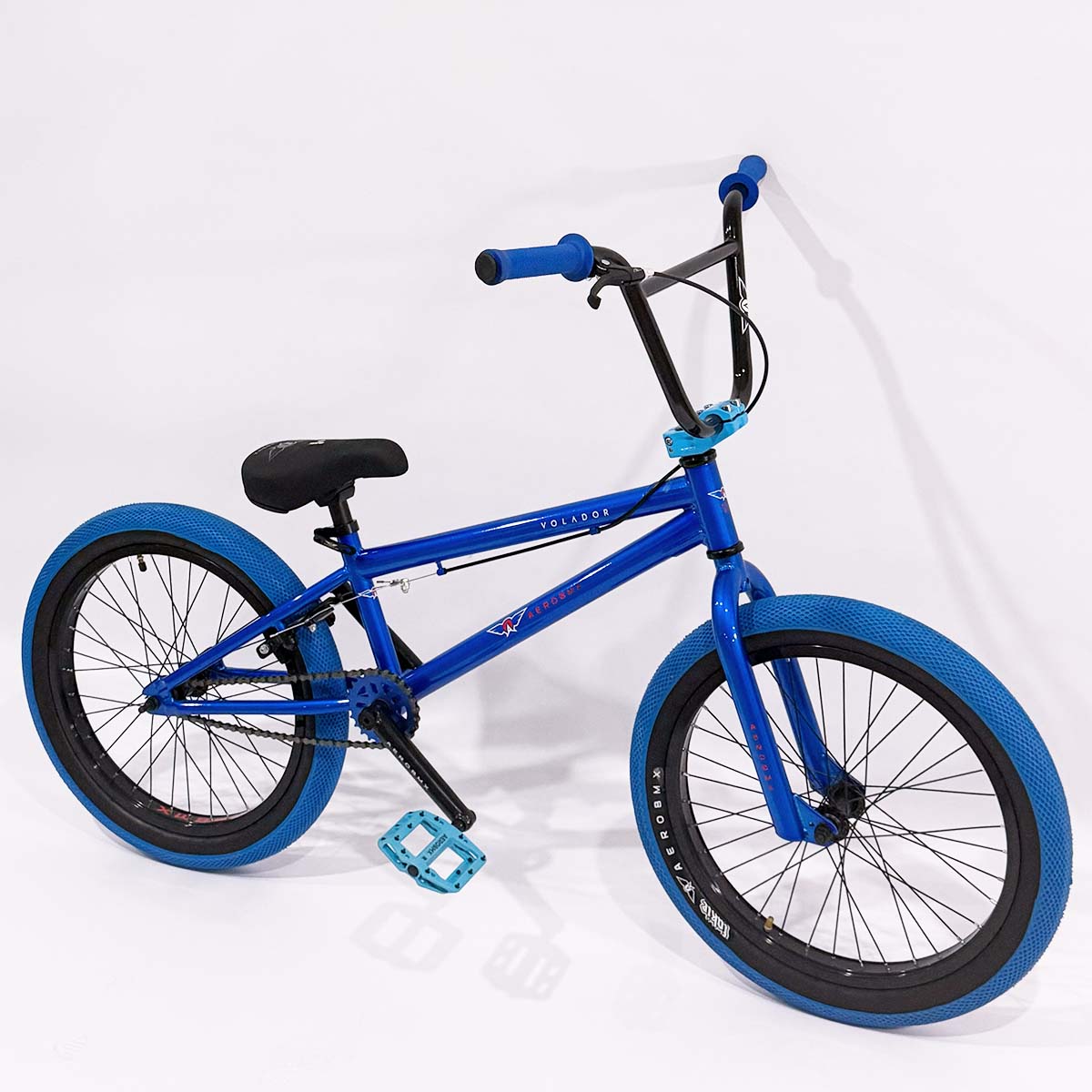 Bicicleta BMX Aerobmx Volador Centro Mid Rodado 20 color azul