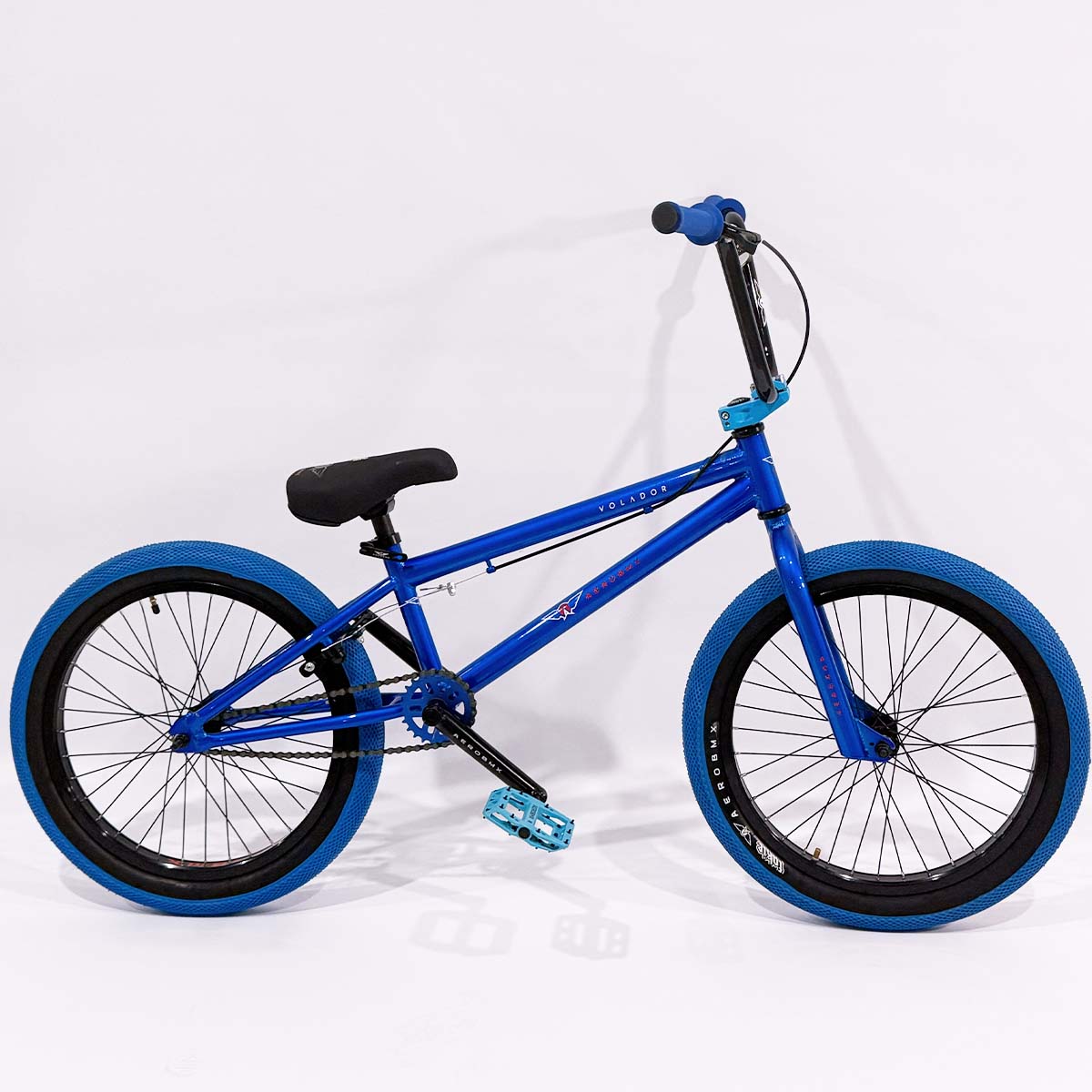 Bicicleta BMX Aerobmx Volador Centro Mid Rodado 20 color azul