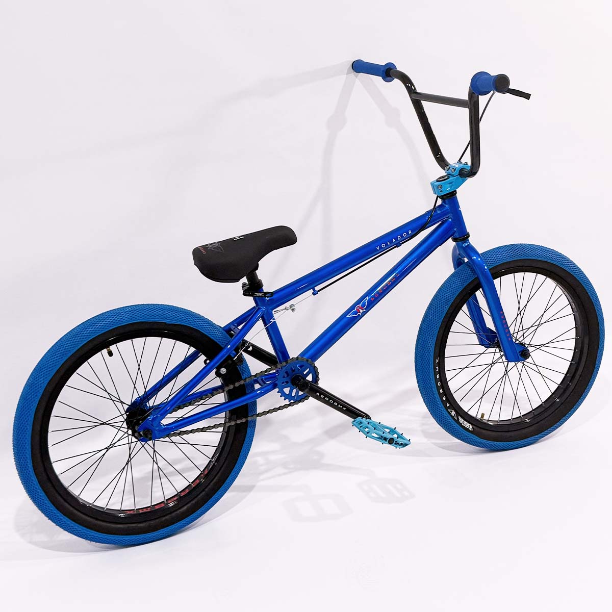 Bicicleta BMX Aerobmx Volador Centro Mid Rodado 20 color azul