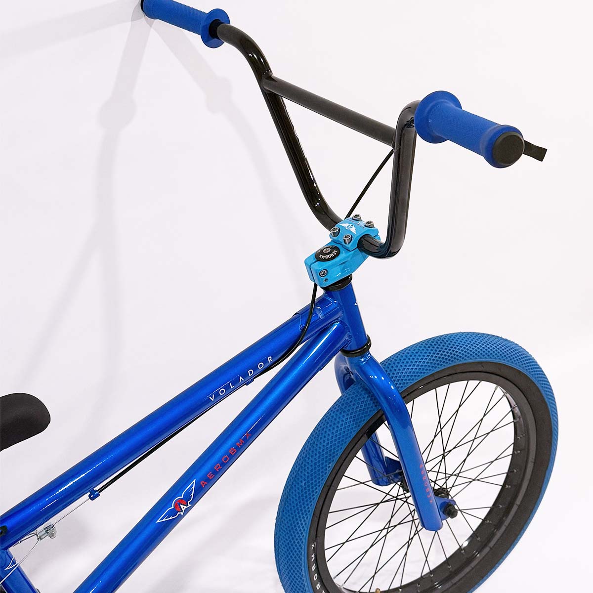 Bicicleta BMX Aerobmx Volador Centro Mid Rodado 20 color azul