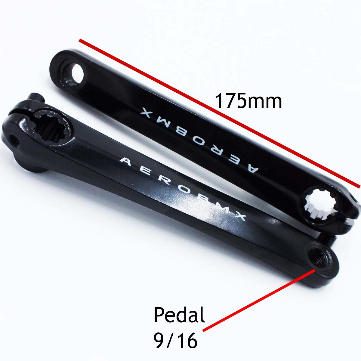 Palancas De 3 Piezas Balero Americano Crankset Aerobmx 175mm