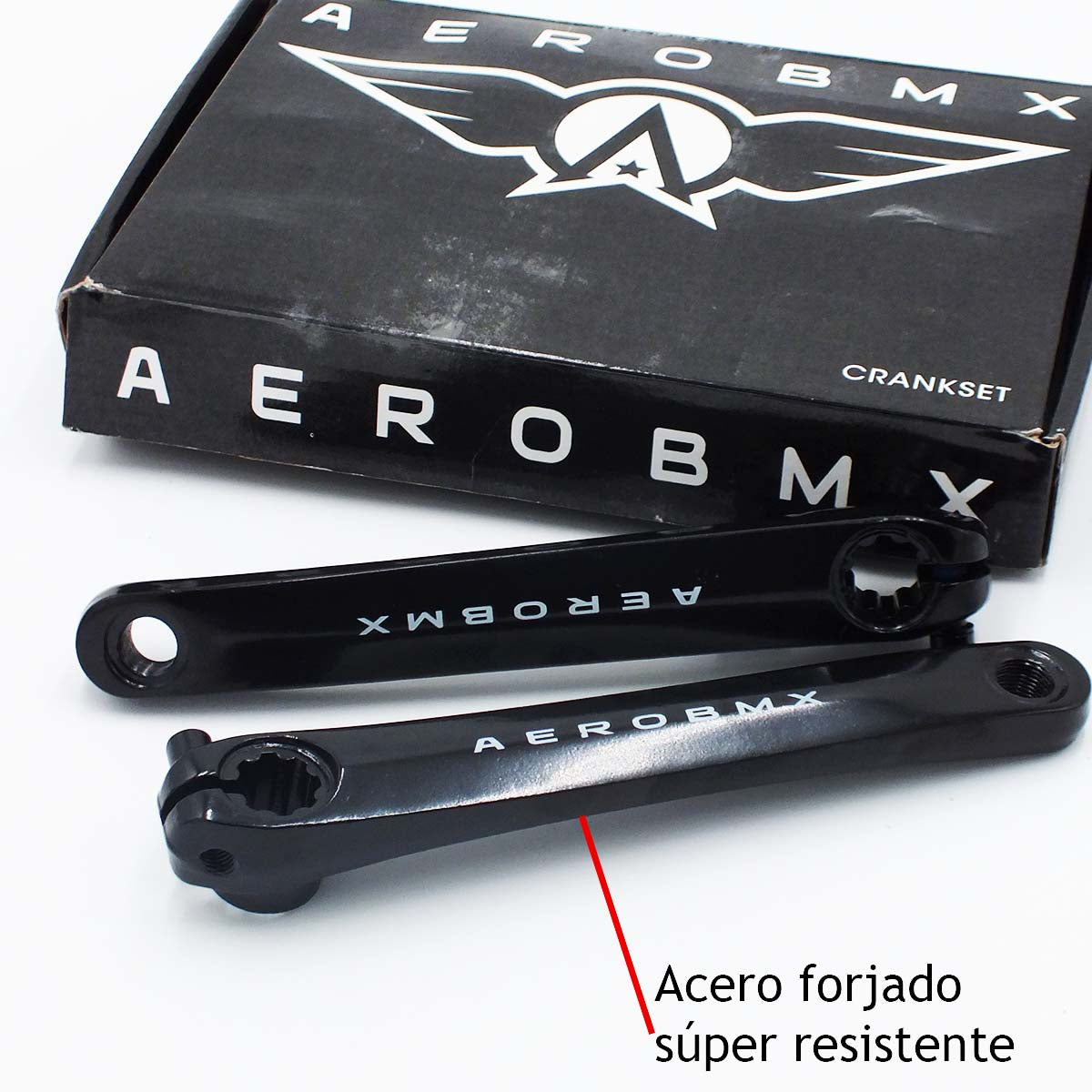 Palancas De 3 Piezas Balero Americano Crankset Aerobmx 175mm