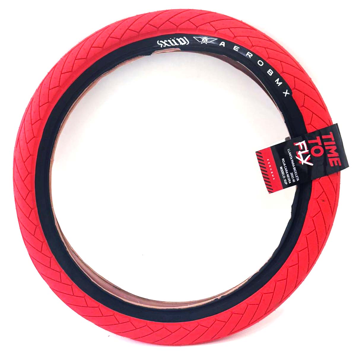 Llanta 20 X 2.40 Bicicleta Bmx Aerobmx X-UP Rojo
