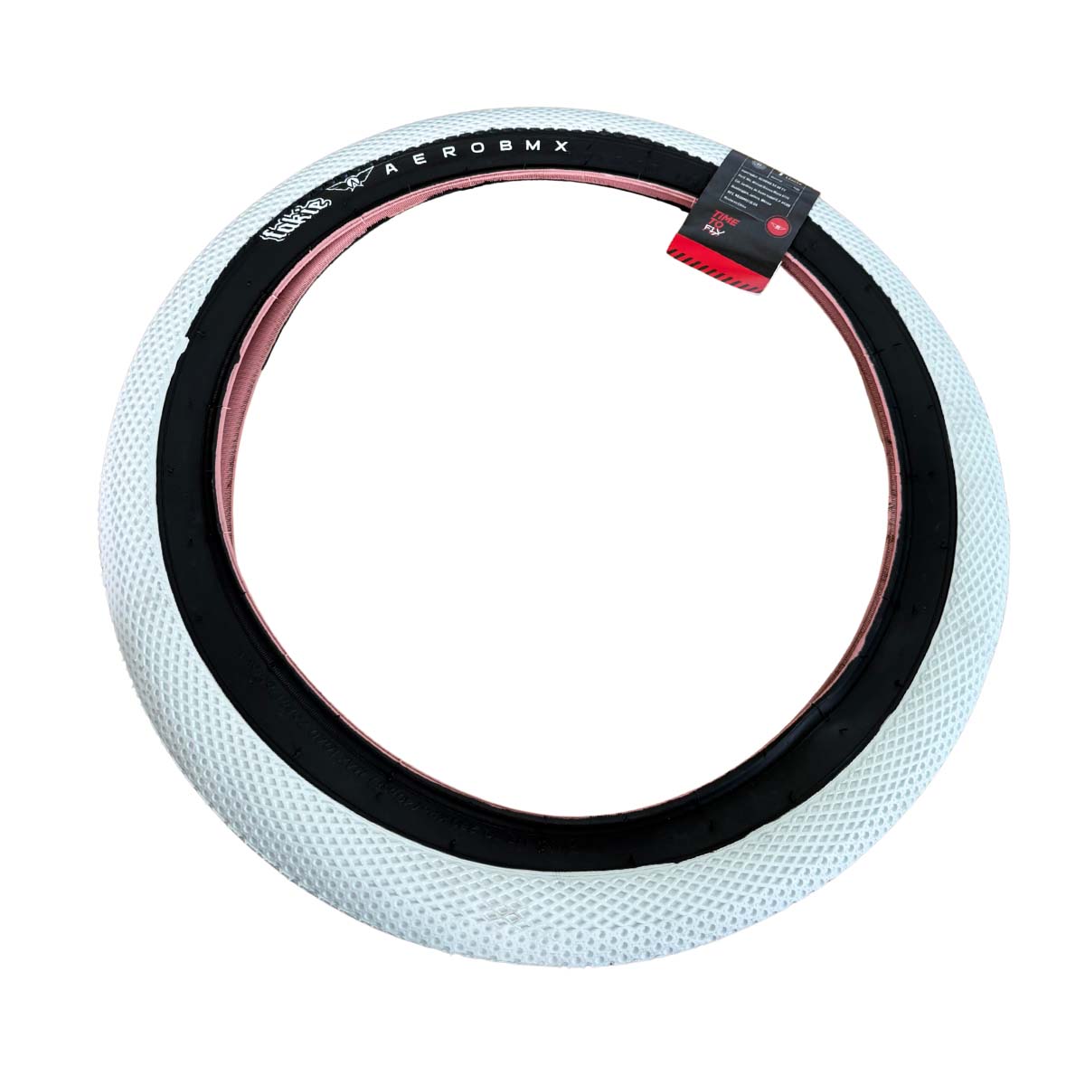 Llanta 20 X 2.40 Bicicleta Bmx Aerobmx Fakie Blanco