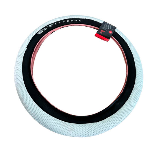 Llanta 20 X 2.40 Bicicleta Bmx Aerobmx Fakie Blanco