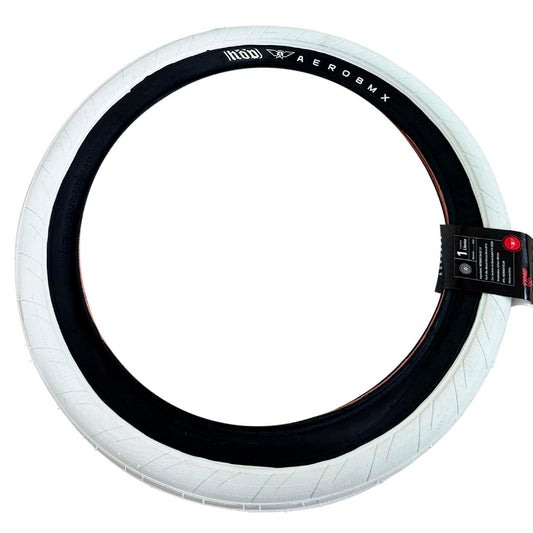 Llanta 20 X 2.40 Bicicleta Bmx Aerobmx Hop Blanco